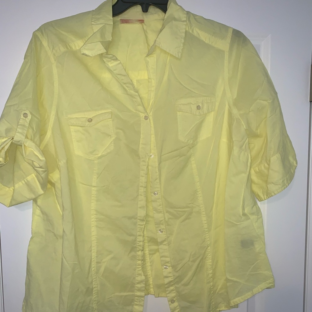 Avenue plus size 22/24 button up shirt